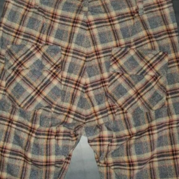 A Shirt Thing 100% Cotton Griffin Flannel Pants Brown Multi Plaid Large NWT - Picture 3 of 6